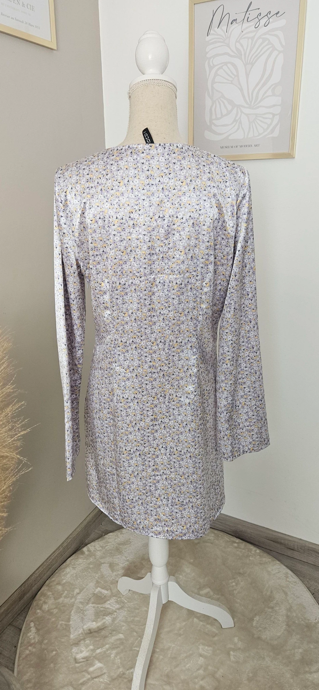 Vestido floral acetinado floral tamanho 40-42 – photo 7